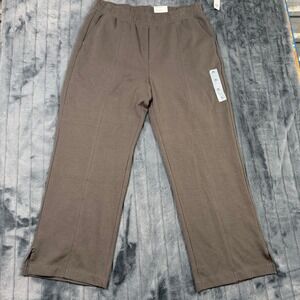 Old Navy Active Dynamic Fleece High Rise Wide Leg Pants Brown XL 723306-05-1